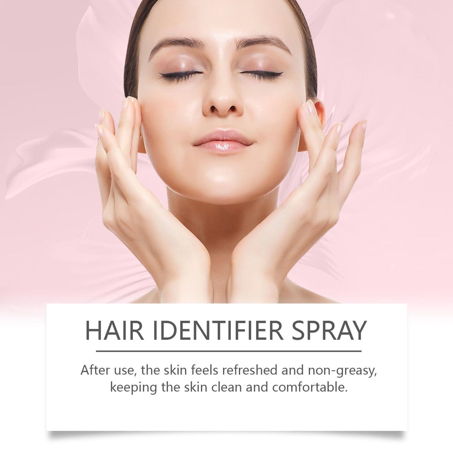 Jay Suing Hair Identifier Spray For Face Shaving With Razors, Women Dermaplaning Tool For Face