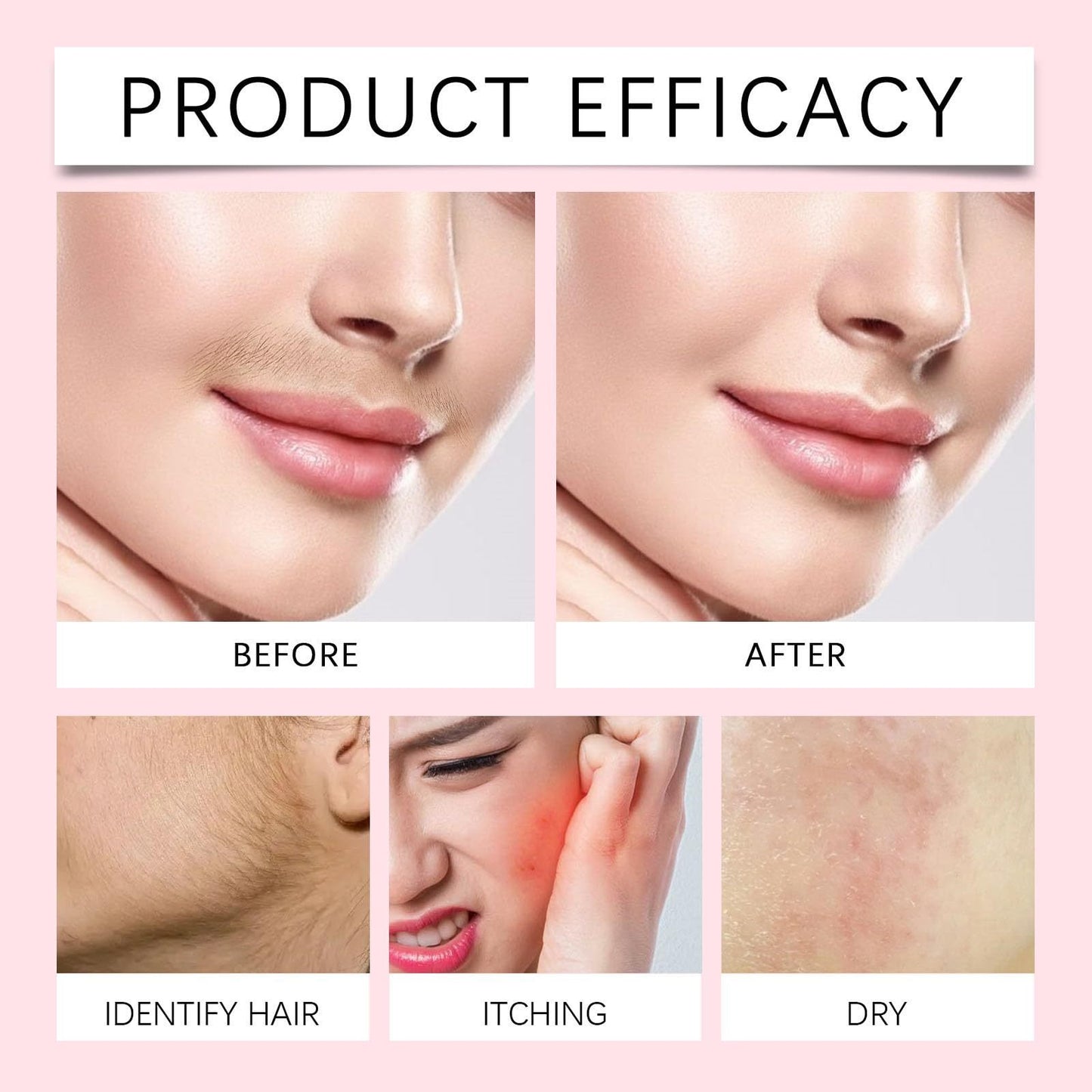 Jay Suing Hair Identifier Spray For Face Shaving With Razors, Women Dermaplaning Tool For Face
